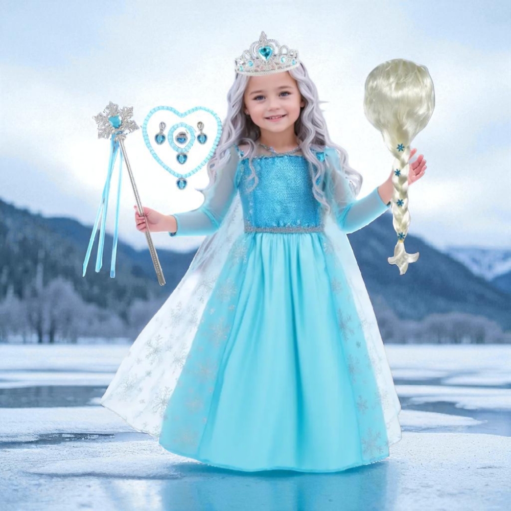 Blue Princess Costume (Accessories Not Included)